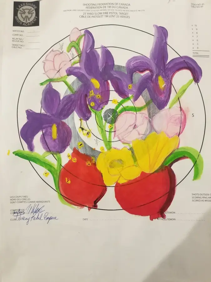 Stoic Iris Protected The Playful Peonies